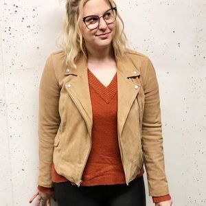 GAP Moto Jacket Size M (Fits like a L)